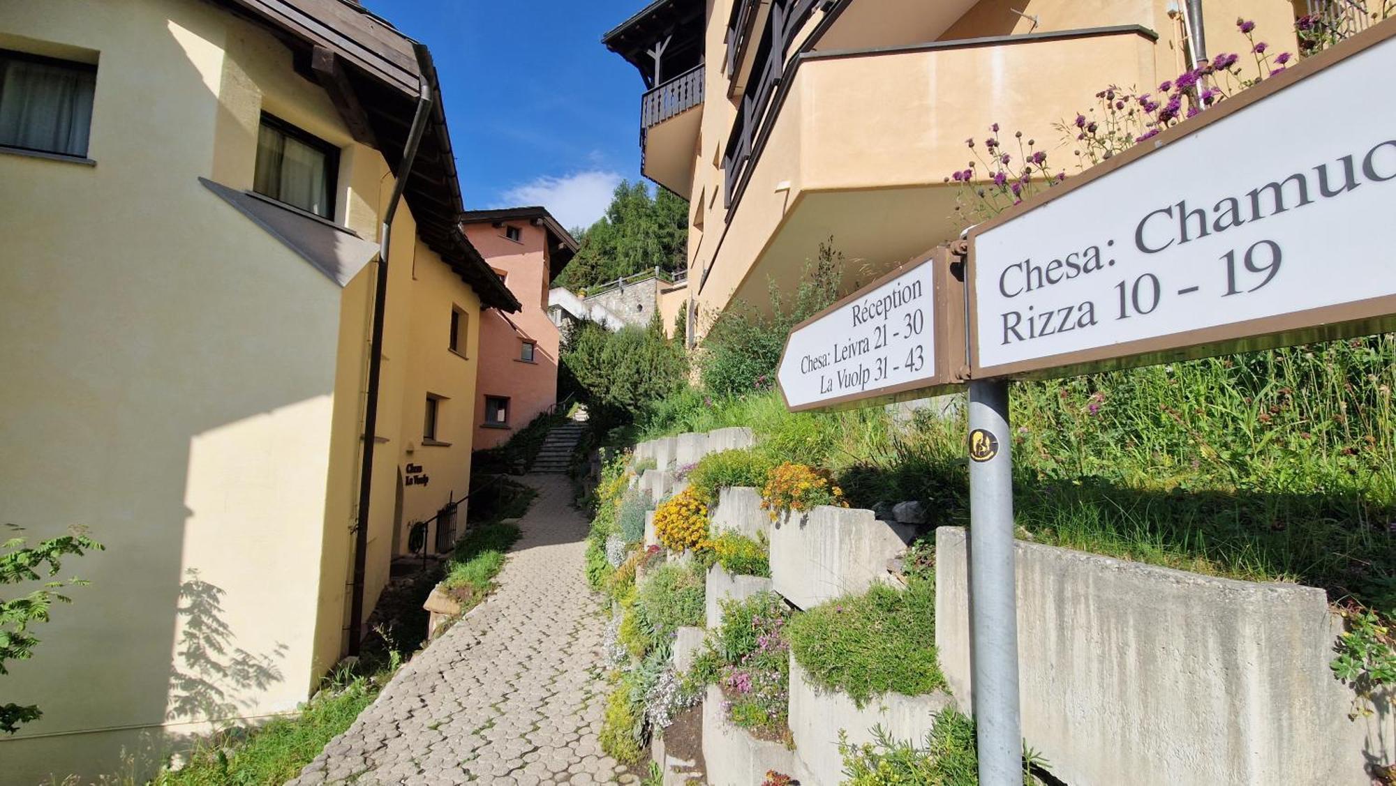 Chesa Bellaval, Haus La Vuolp 3 1 2-Zimmerwohnung Silvaplana Exterior foto